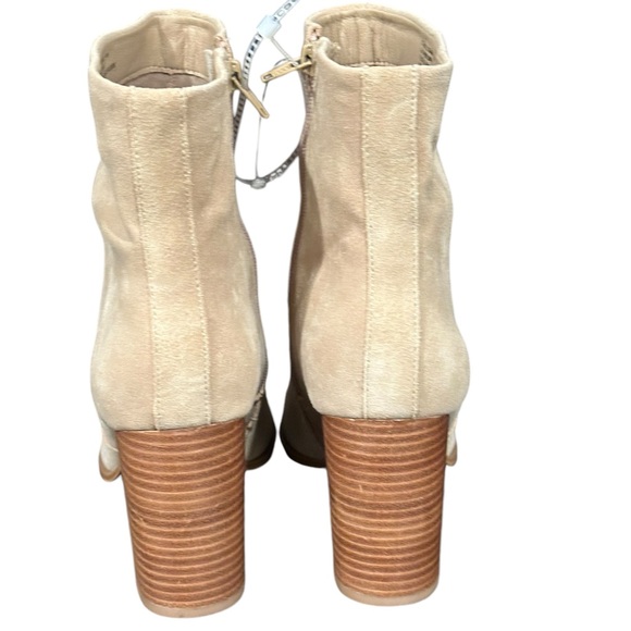 Steve Madden Stable Sand Suede Western Cowboy Ankle Zipper Booties Boots 11 NEW - Picture 5 of 14